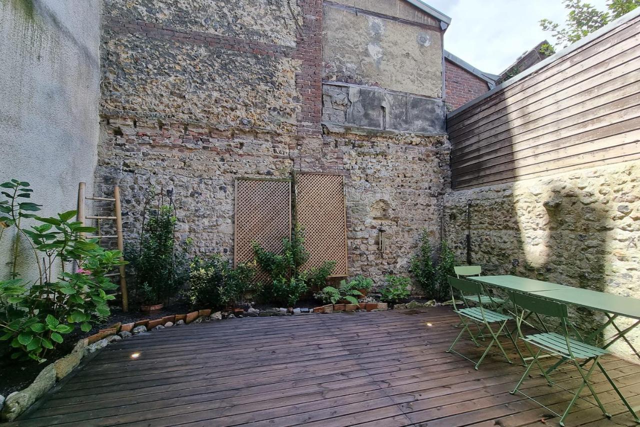 Villa La Terrasse Notre Dame - Haus mit Charakter - 4P - Centre Honfleur Exterior foto